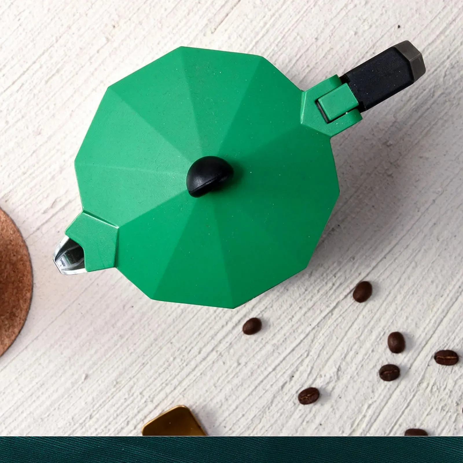 Кавник Італійський 3 Чашки Портативний Алюміній Сплав 150 мл, фото №5