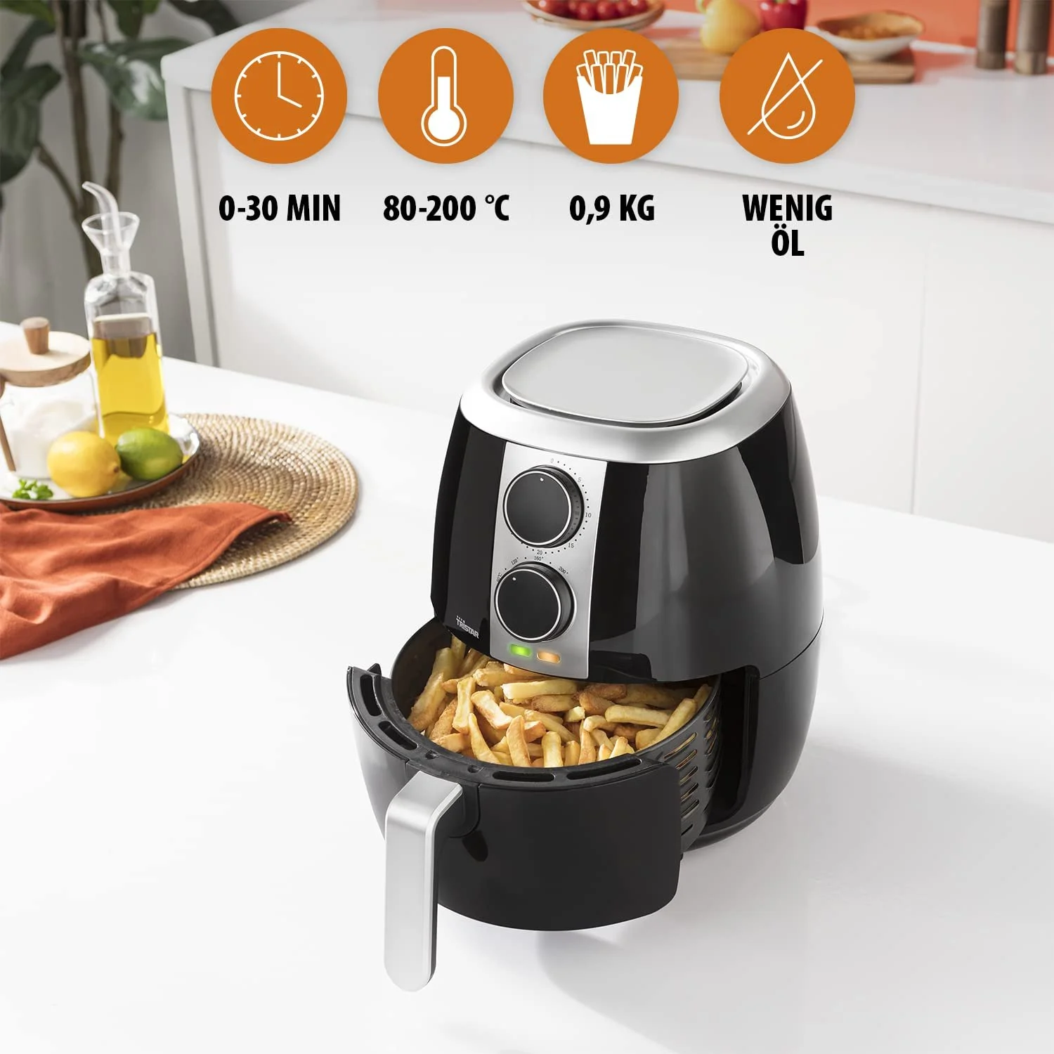 Мультипіч Tristar Crispy Fryer XL FR-6989 3.5 л, фото №5 Мультипіч Tristar Crispy Fryer XL FR-6989 3.5 л, фото №5