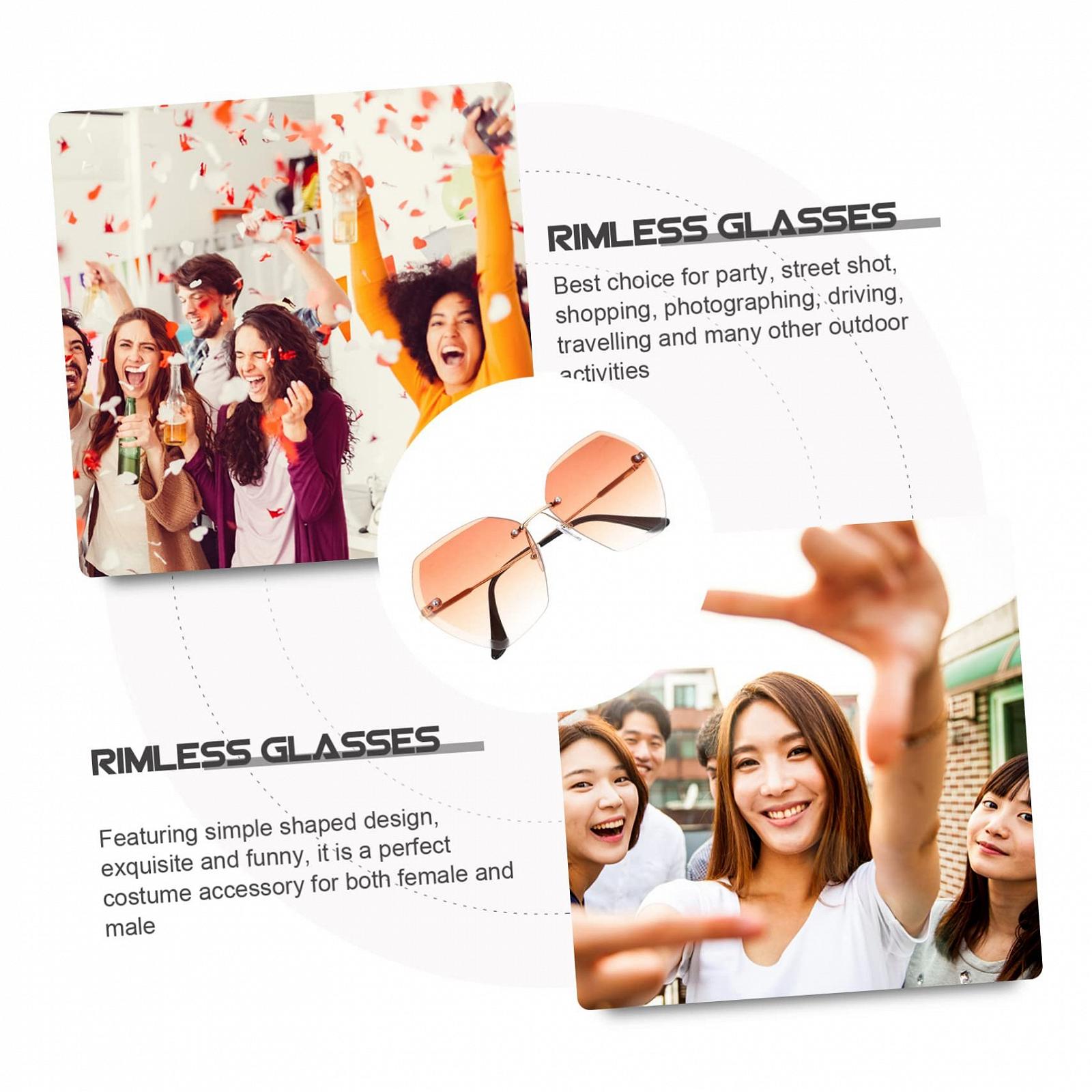 Сонцезахисні окуляри PACKOVE Набір 5 шт. Різнокольорові, фото №5