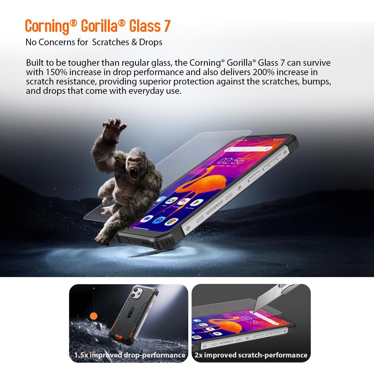 Смартфон Blackview BV8900 16GB RAM 256GB IP68 64MP 6.5" FHD+ 10000mAh 33W, фото №7