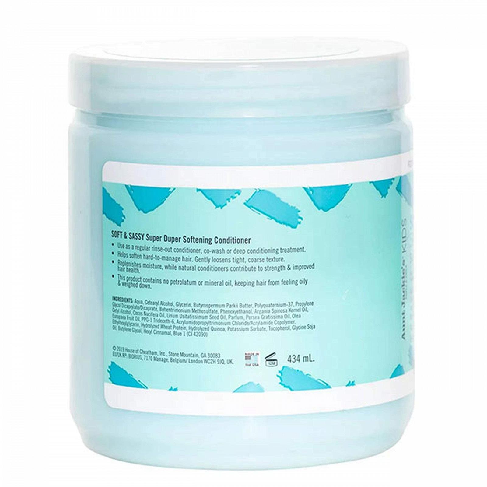 Кондиционер Aunt Jackie's Girls' Soft and Sassy SuperDuper Softening 15 oz (упаковка из 2 штук), фото №2