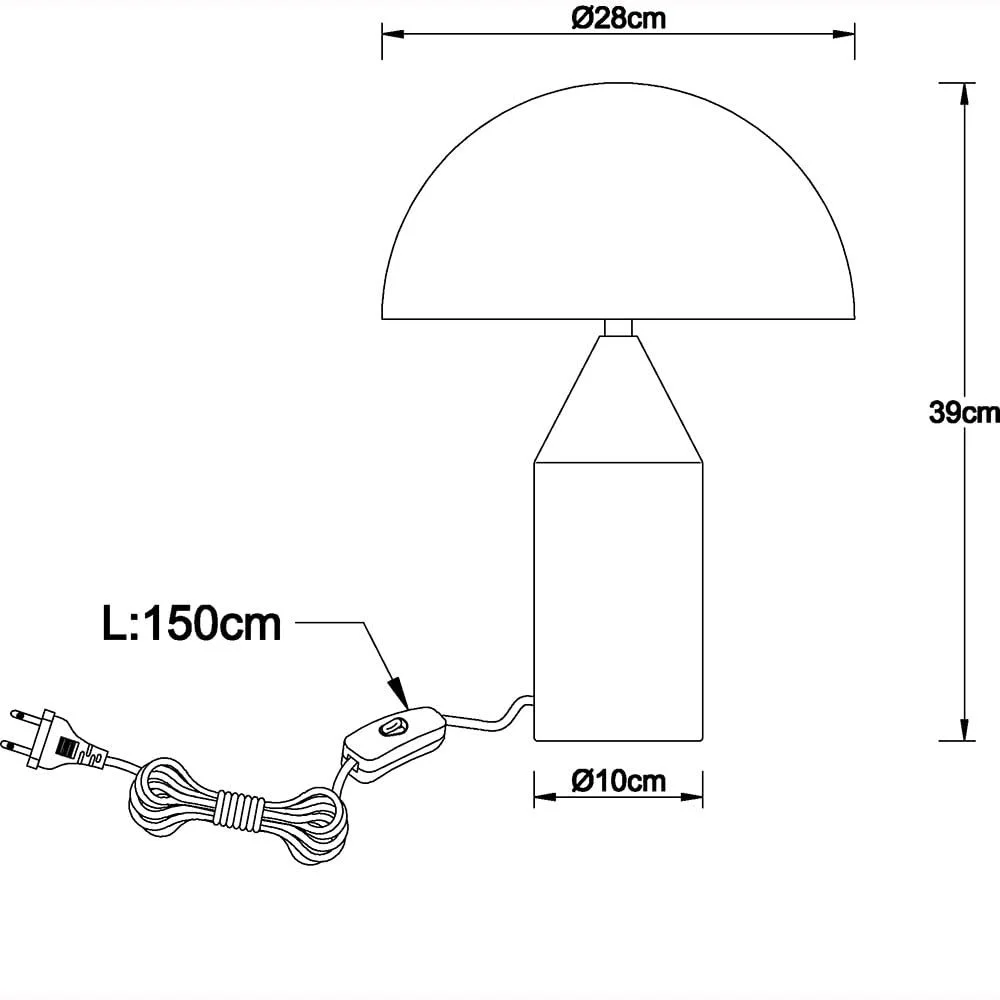 Настольная лампа 2-ламповая 9 Вт 810 лм 28 x 39 см латунь зеленая, фото №6