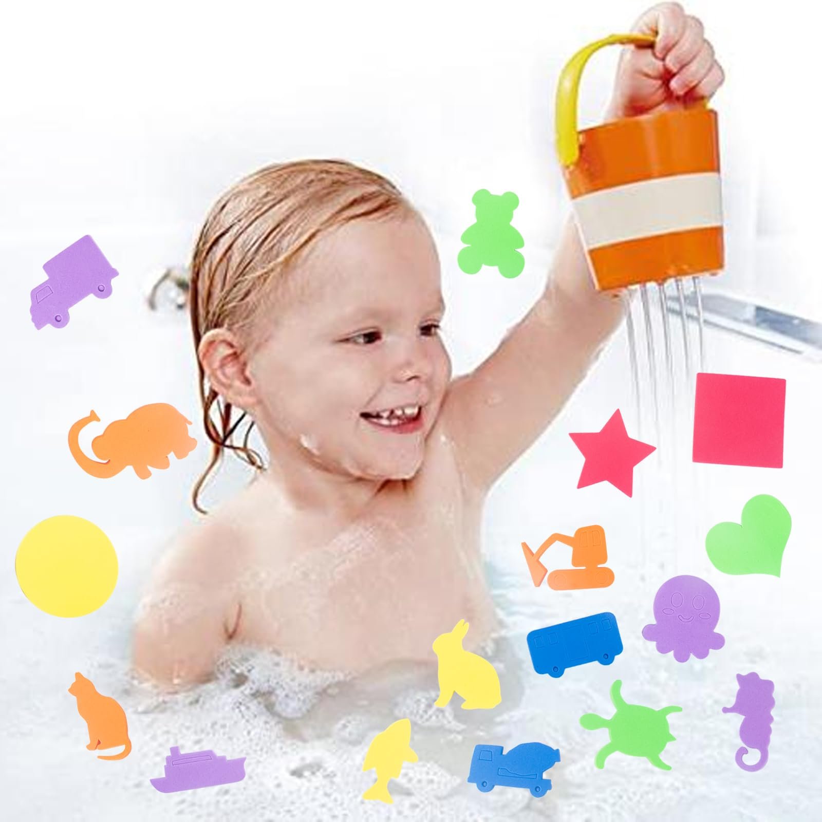 Игрушка для ванны AYNKH Животные из пеноматериала, фото №5