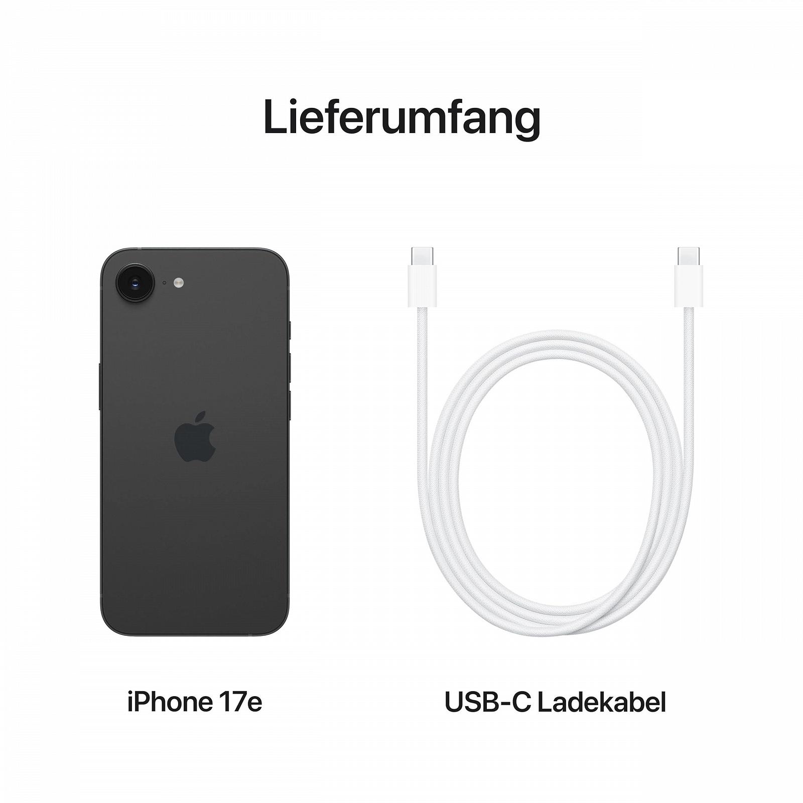 Смартфон Apple iPhone 17e 256GB Black, фото №6 Смартфон Apple iPhone 17e 256GB Black, фото №6