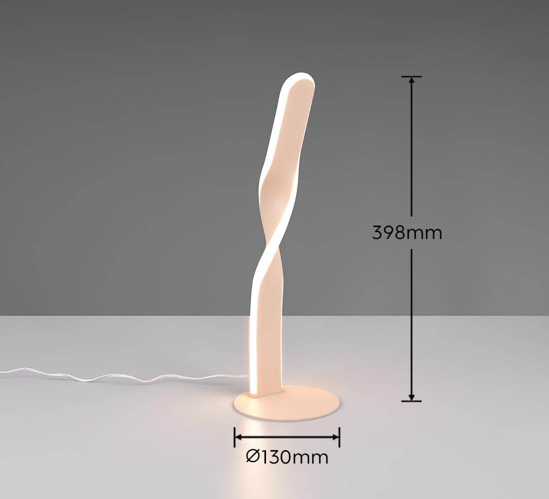 Настільна лампа Reality Leuchten Ginko R55791166 LED Металева 10 Вт Пісочна, фото №6