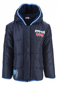 Куртка Spiderman для хлопчиків, тепла та м'яка зимова - Фото 1