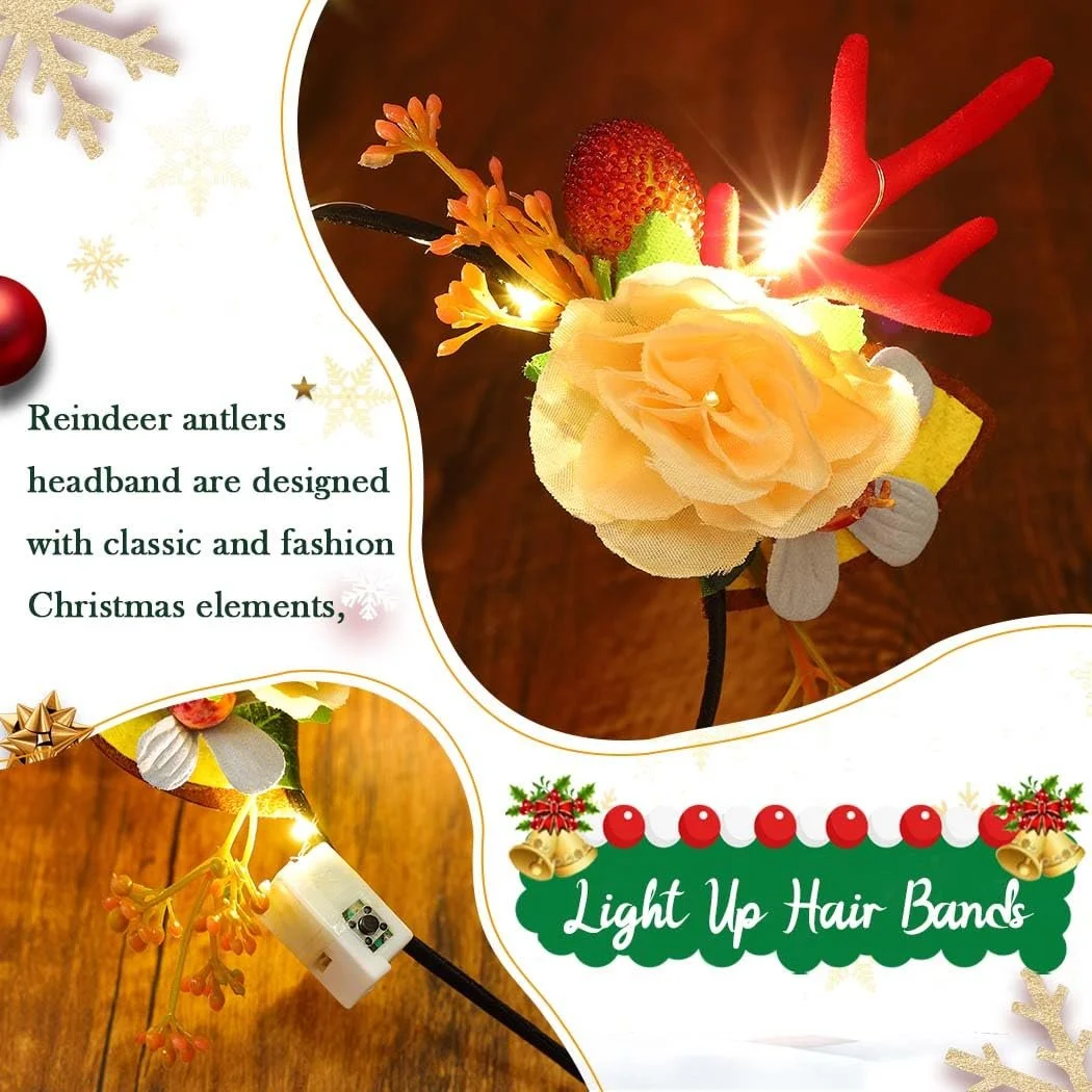 Різдвяний Обруч для Волосся, фото №3