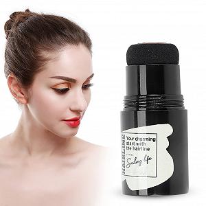 Набор для бровей Stamp Eyebrow Shaping One Step Hairline Eyebrow Powder Kit Долговечная пудра для бровей (Dark Brown) synthetic.ua - Фото 1