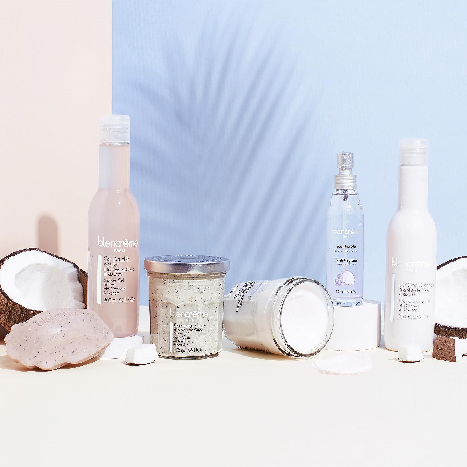 Парфюмерная вода Blancrème Eau Fraîche Noix de Coco & Litchi для женщин безалкогольная 50 мл, фото №6