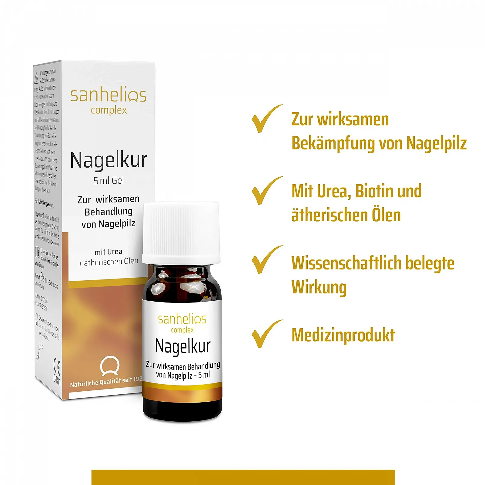 Засіб Sanhelios для лікування нігтів 5 мл, фото №2