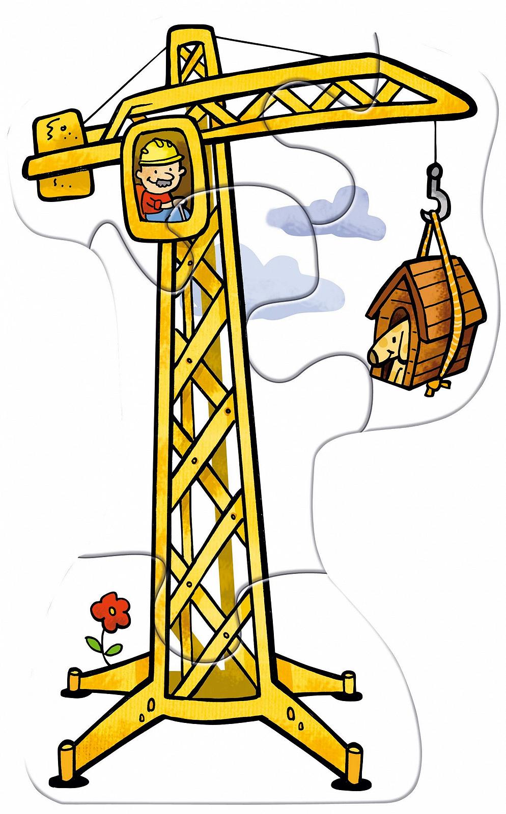 Пазл Habermaass GmbH 6 первых пазлов Строительная площадка, фото №7 Пазл Habermaass GmbH 6 первых пазлов Строительная площадка, фото №7