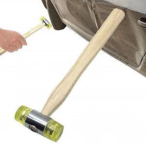 Молоток кузовной рихтовочный с деревянной рукояткой Heavy Duty - Фото 1