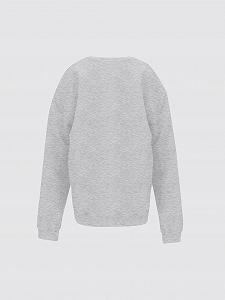 Детская толстовка LTB YENATA Серая меланжевая 152см synthetic.ua - Фото 1