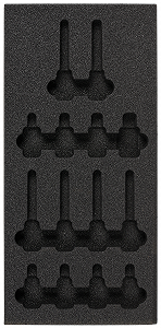 Ложемент із піноматеріалу SW-STAHL Z3013-EINLAGE20, порожній, для Z3013-20 - Фото 1