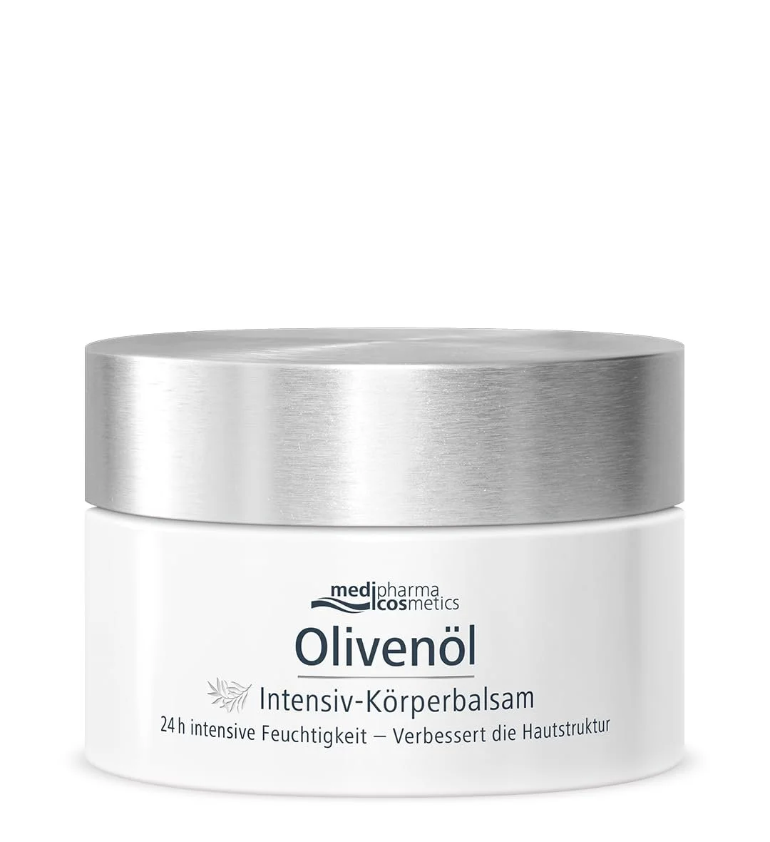 Бальзам для тіла Medipharma Cosmetics Olive Oil Intensive з оливковою олією, вітаміном Е та гіалуроновою кислотою, 250 мл, фото №1