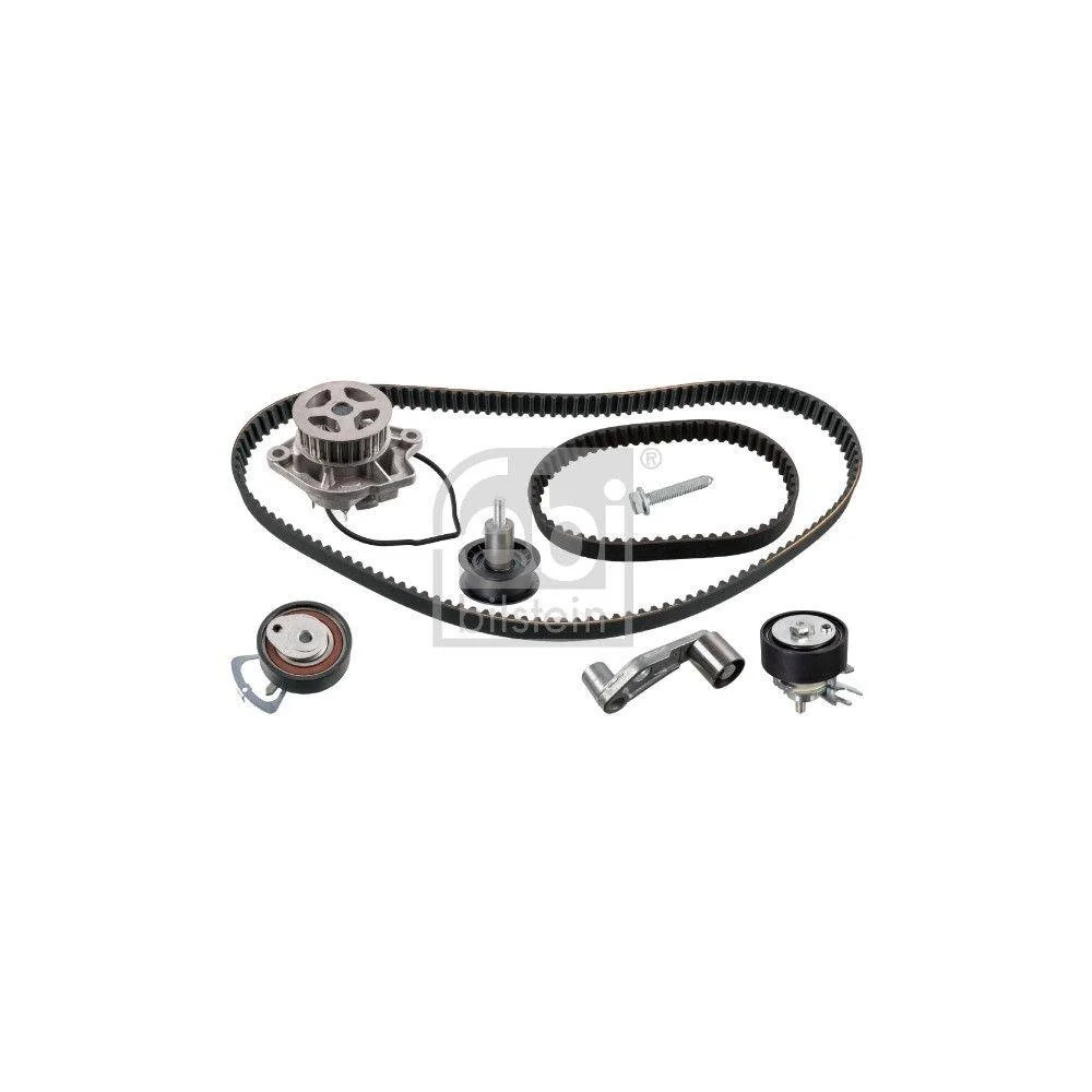 Комплект водяного насоса та ременя ГРМ FEBI BILSTEIN 32737 для AUDI SEAT SKODA VW, фото №2