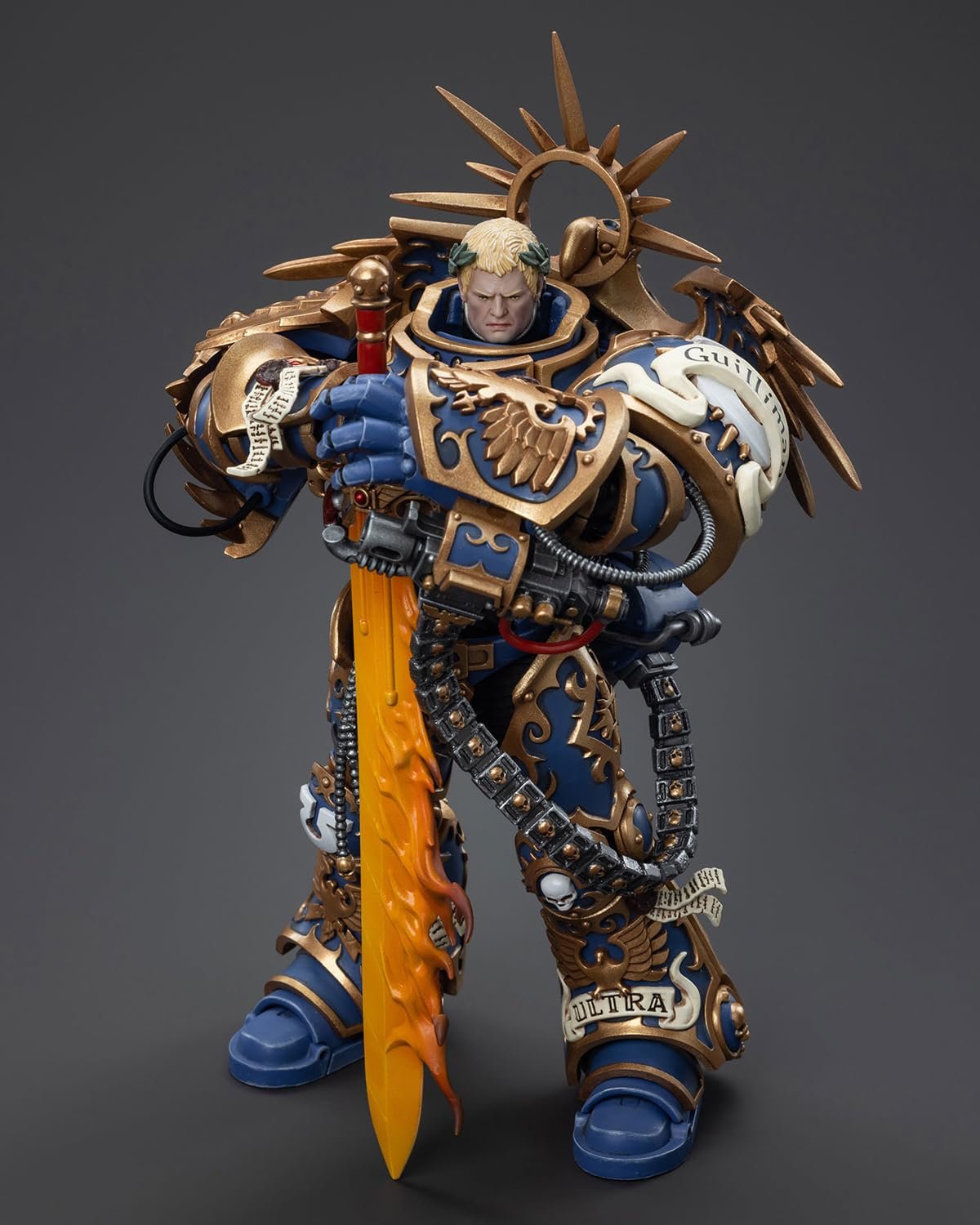 Фигурка JoyToy GW 40K Ultramarine Primarch Roboute Guilliman 1:18, 16 см, фото №3