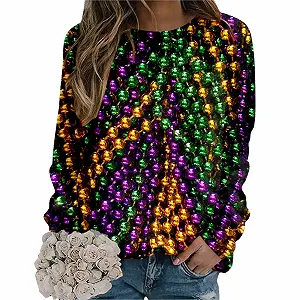 Женский свитшот 2024 с рисунком масок, одежда для вечеринок, карнавальная тематика 08 synthetic.ua - Фото 1