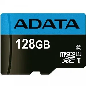 Карта памяти ADATA 128GB microSD class 10 UHS-I A1 Premier (AUSDX128GUICL10A1-RA1) synthetic.ua - Фото 1