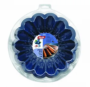 Форма для бриошей IBILI Blueberry 22х8 см силиконовая, синяя synthetic.ua - Фото 1