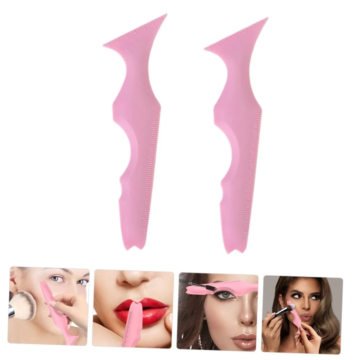 Інструмент для макіяжу MAGICLULU 8 шт силіконова, фото №6