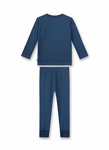 Пижама Sanetta Длинная Синяя для мальчиков synthetic.ua - Фото 1
