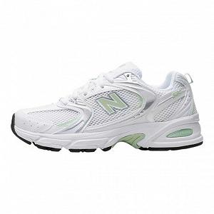 Кроссовки New Balance 530 Белый/Зеленый, размер 44 - Фото 1