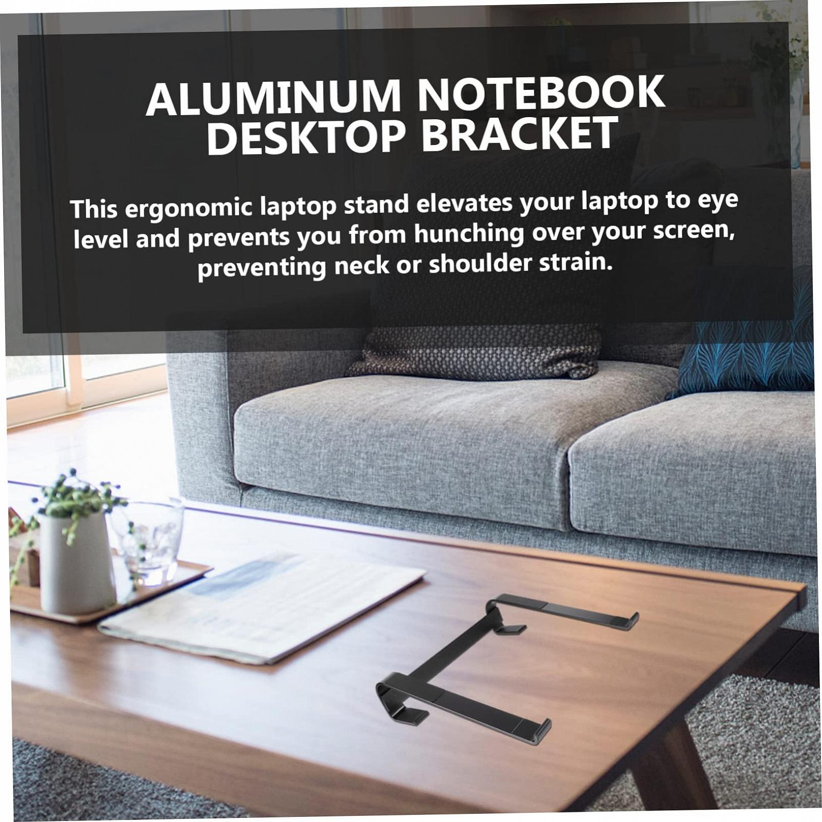 Підставка для ноутбука Sewroro складана з алюмінієвого сплаву для покращення постави та охолодження, фото №8