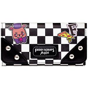 Кошелек Tri-Fold Fazbear Freddy Five Nights Lets Eat White с отделением для ID и карт synthetic.ua - Фото 1