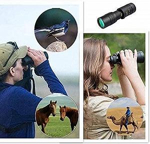 Монокуляр Телескоп 4K 10-300x40mm Зум Монокуляр Висока Продуктивність HD зі Смартфон Тримачем Триподом BAK4 synthetic.ua - Фото 1