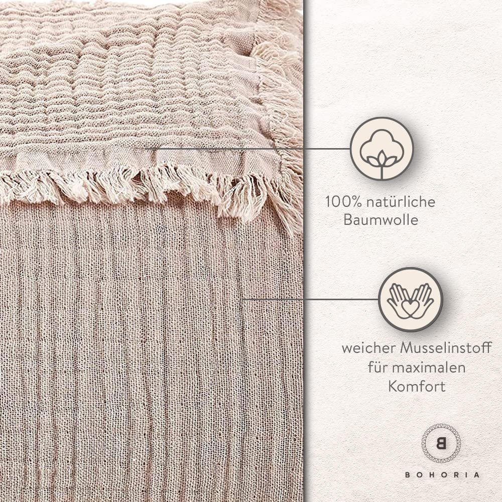 Покривало BOHORIA "Pure" Extra Large 200 x 250 см, фото №5 Покривало BOHORIA "Pure" Extra Large 200 x 250 см, фото №5