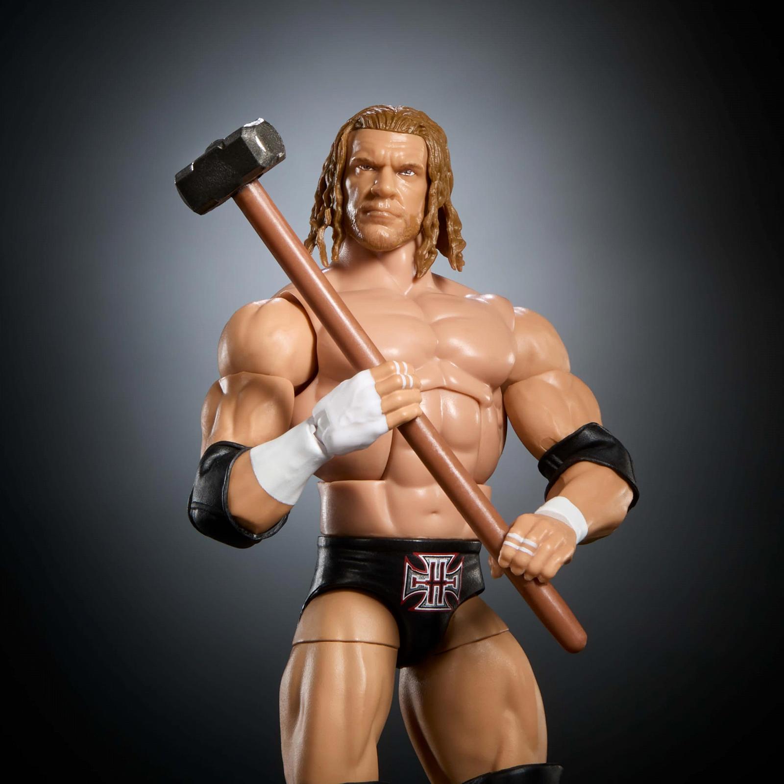 Фигурка Mattel WWE Elite Collection Triple H Premium Live Event SummerSlam с компонентами William Shelf, фото №4