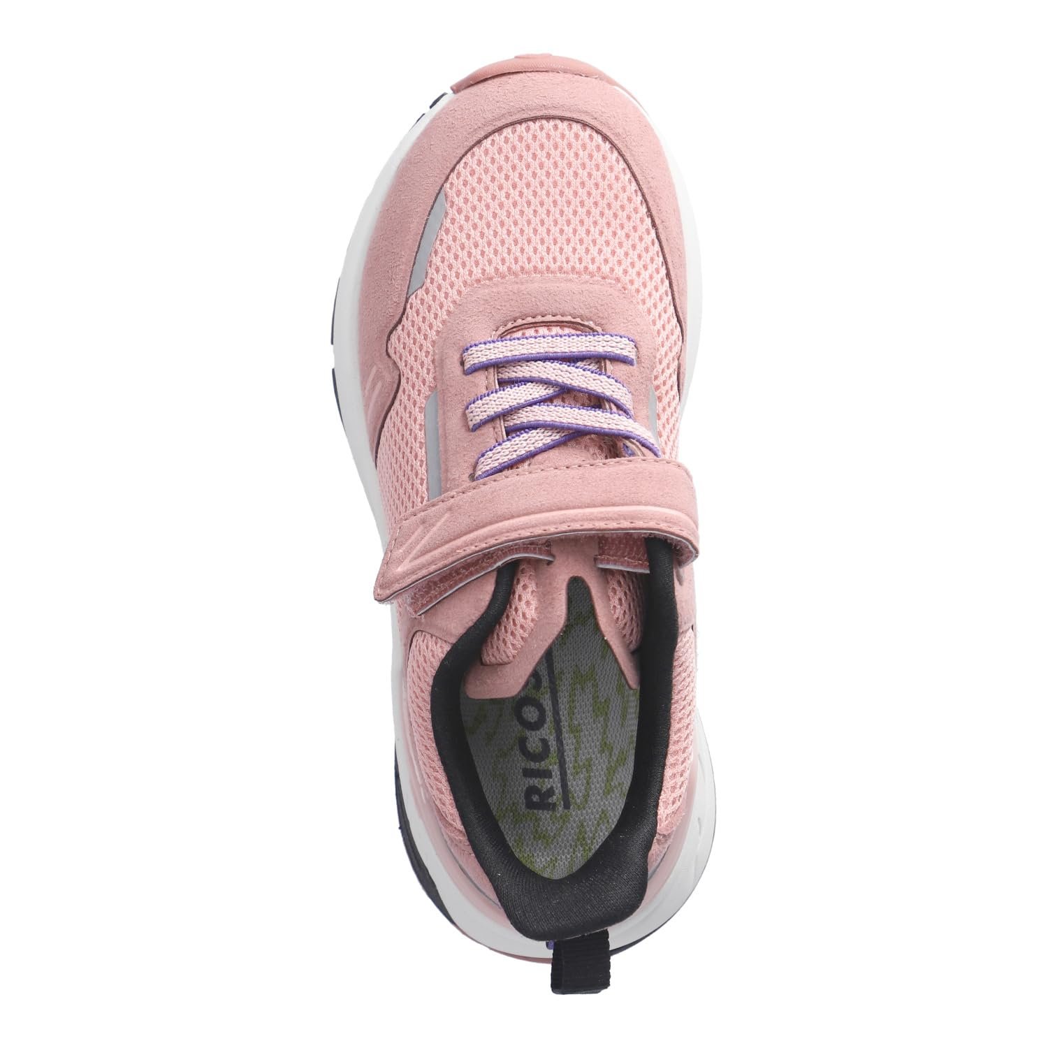 Кроссовки RICOSTA Cyber на липучках для девочек и мальчиков, детские низкие, средней ширины, съемные стельки, фото №6