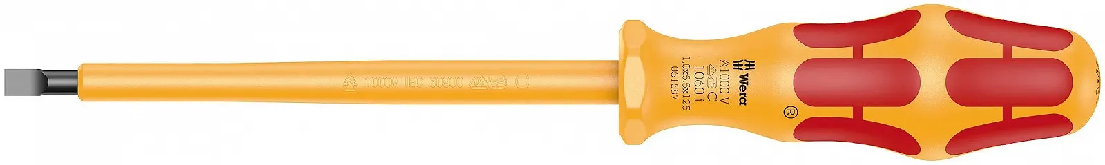 Набір викруток Wera Kraftform 1060 i/1062 i/6 05051575001 6 предметів Жовтий / Червоний, фото №17