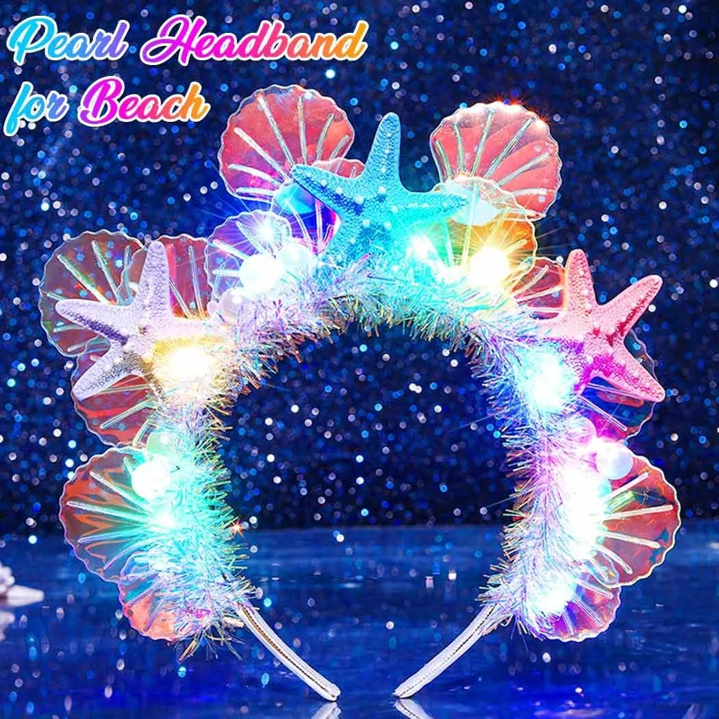 Обруч для волосся Zoestar, що світиться, фото №2