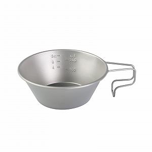 Миска титанова з ручкою FSJMTQTS 12x4,5 см - Фото 1