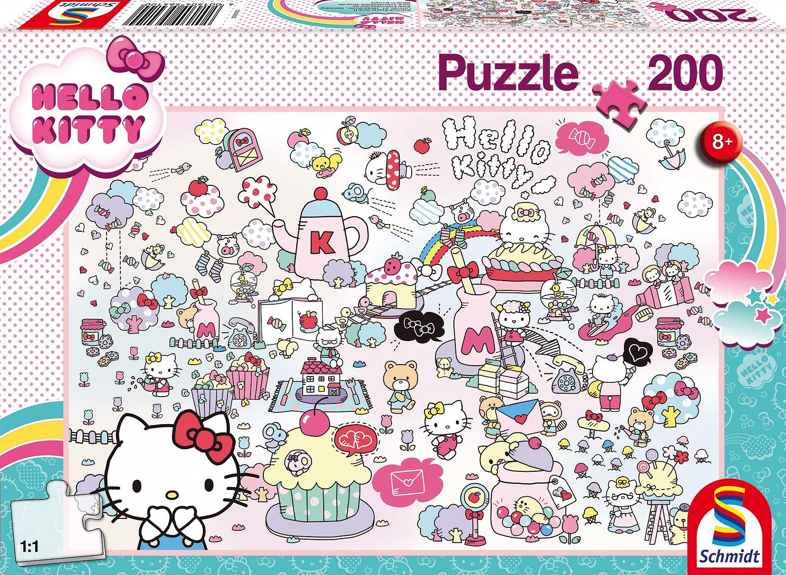 Пазл детский Schmidt Spiele Hello Kitty 56410 200 элементов Разноцветный, фото №1 Пазл детский Schmidt Spiele Hello Kitty 56410 200 элементов Разноцветный, фото №1