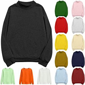 Женский Пуловер NZYIHAO Зимняя Толстовка Повседневная Длинная Рубашка Однотонный Джемпер Длинный Рукав Легкий Зимний Джемпер Больших Размеров Спортивная Рубашка Уличная Одежда synthetic.ua - Фото 1