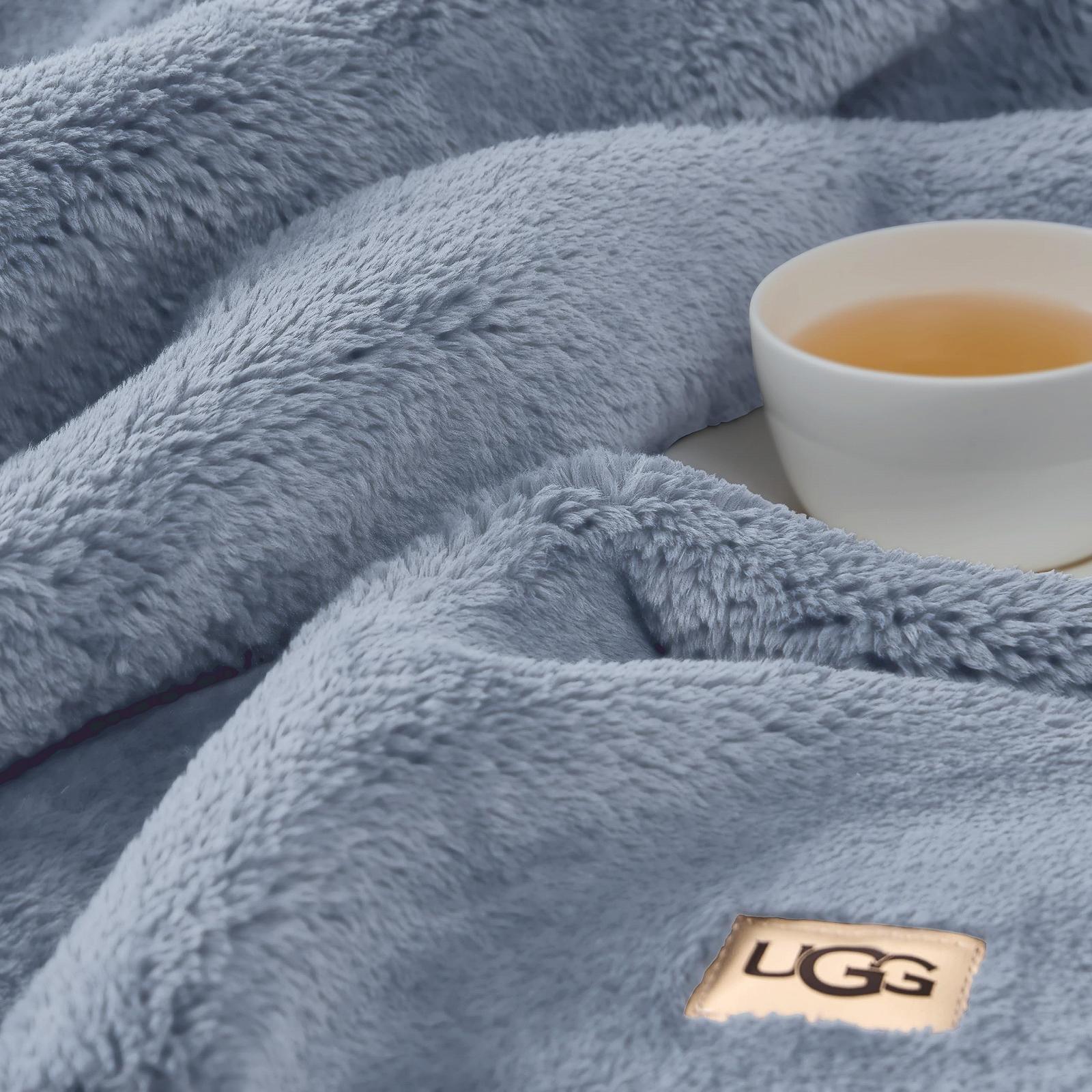 Покривало UGG Whitecap Plush Flannel 11063 Денім, 178 x 127 см, фото №5