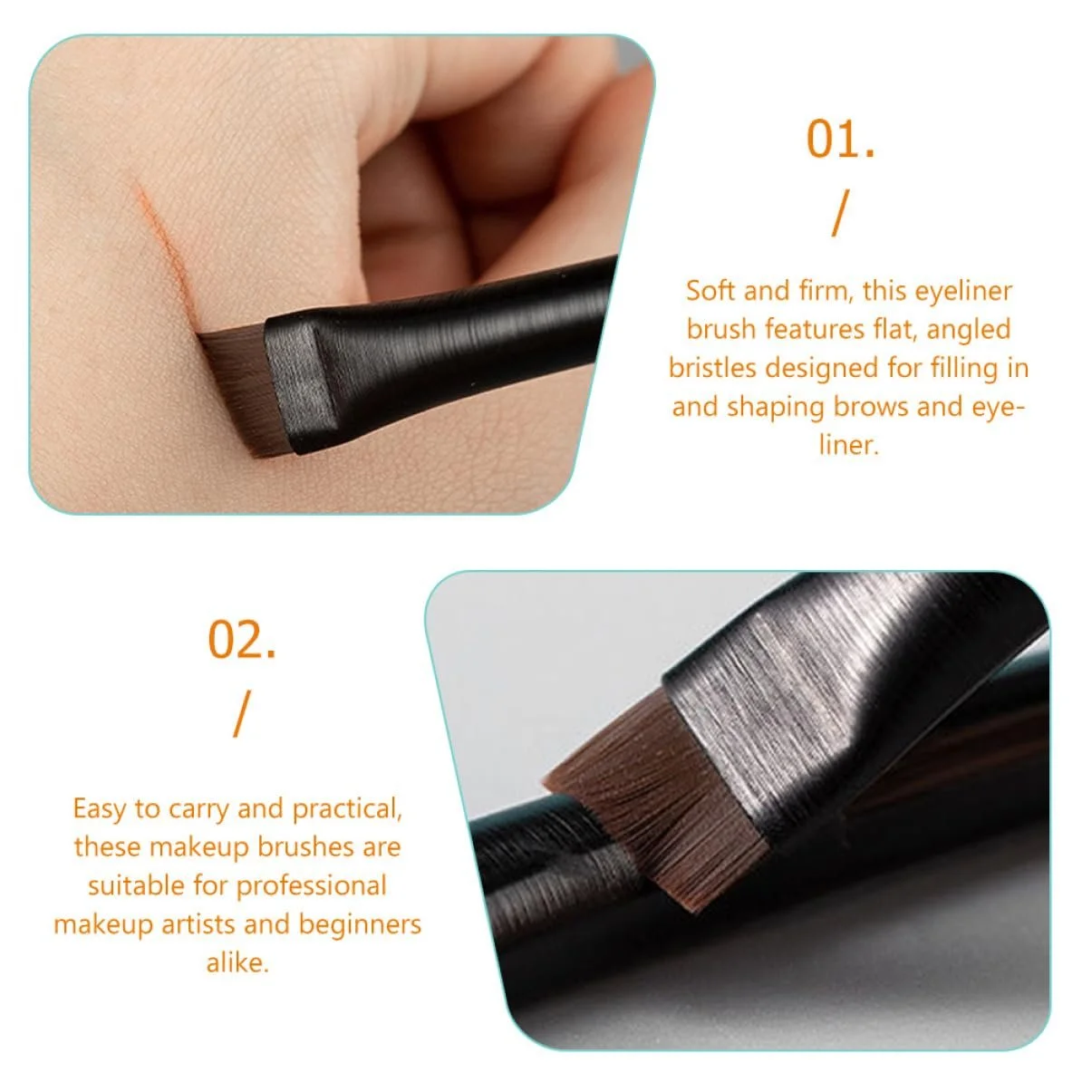 Кисти MAGICLULU для подводки глаз, фото №7