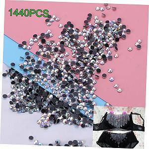 Кристали Lurrose 1440 штук з плоскою задньою частиною synthetic.ua - Фото 1