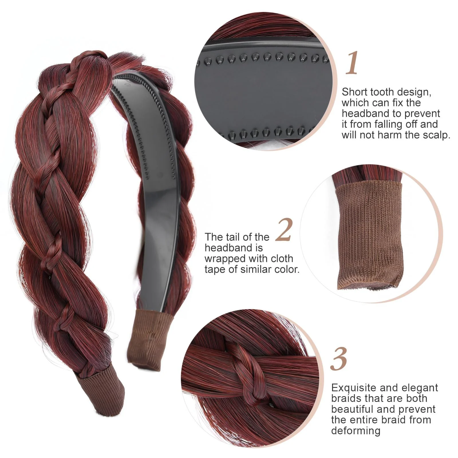 Обруч на голову з зубцями, фото №4