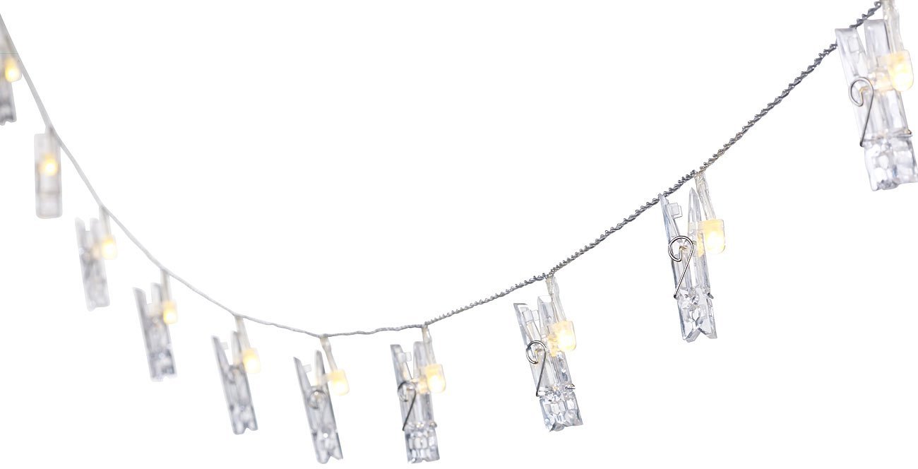 Гірлянда Lunartec LED з фото прищіпками, 20 LED, 6 м, фото №3