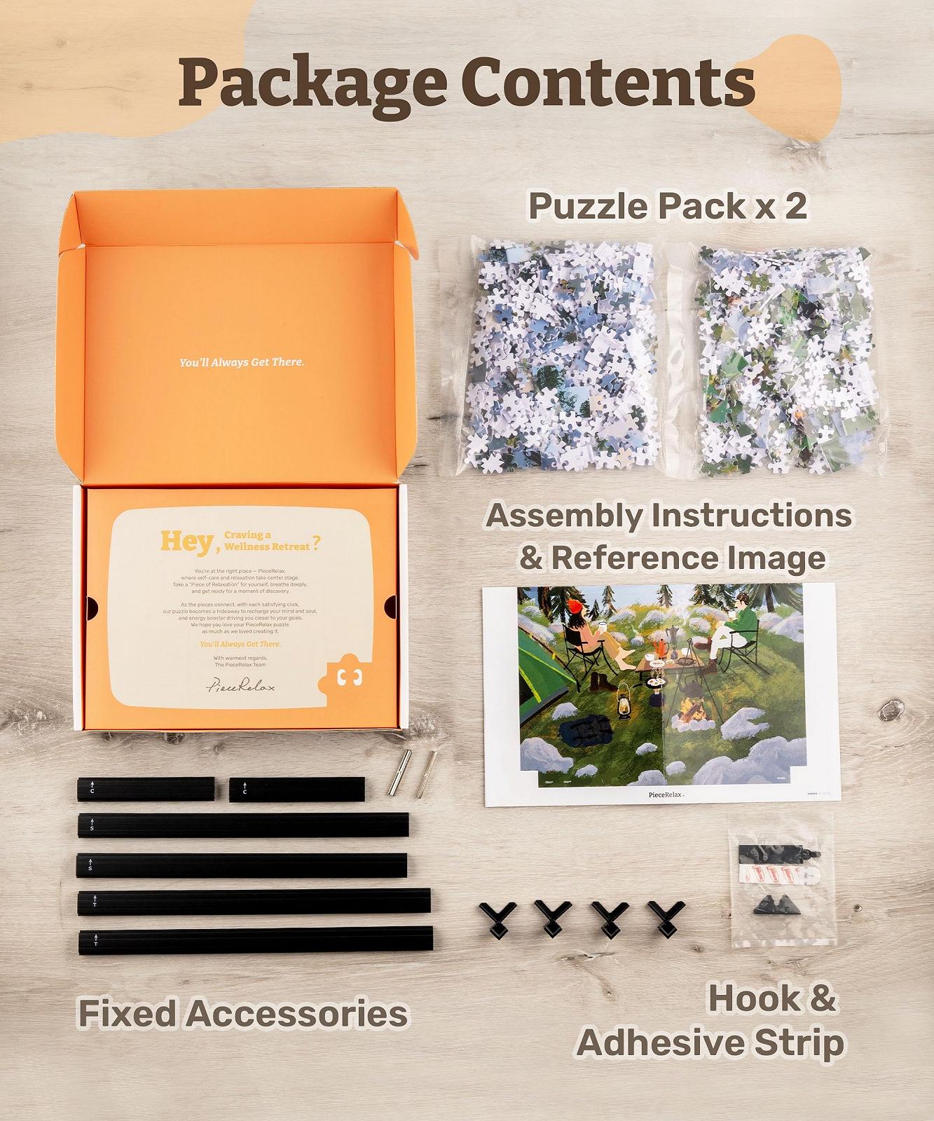 Підвісний пазл-картина PieceRelax Paco Yao Autumn Weekend [HN1461] 696 деталей, фото №5