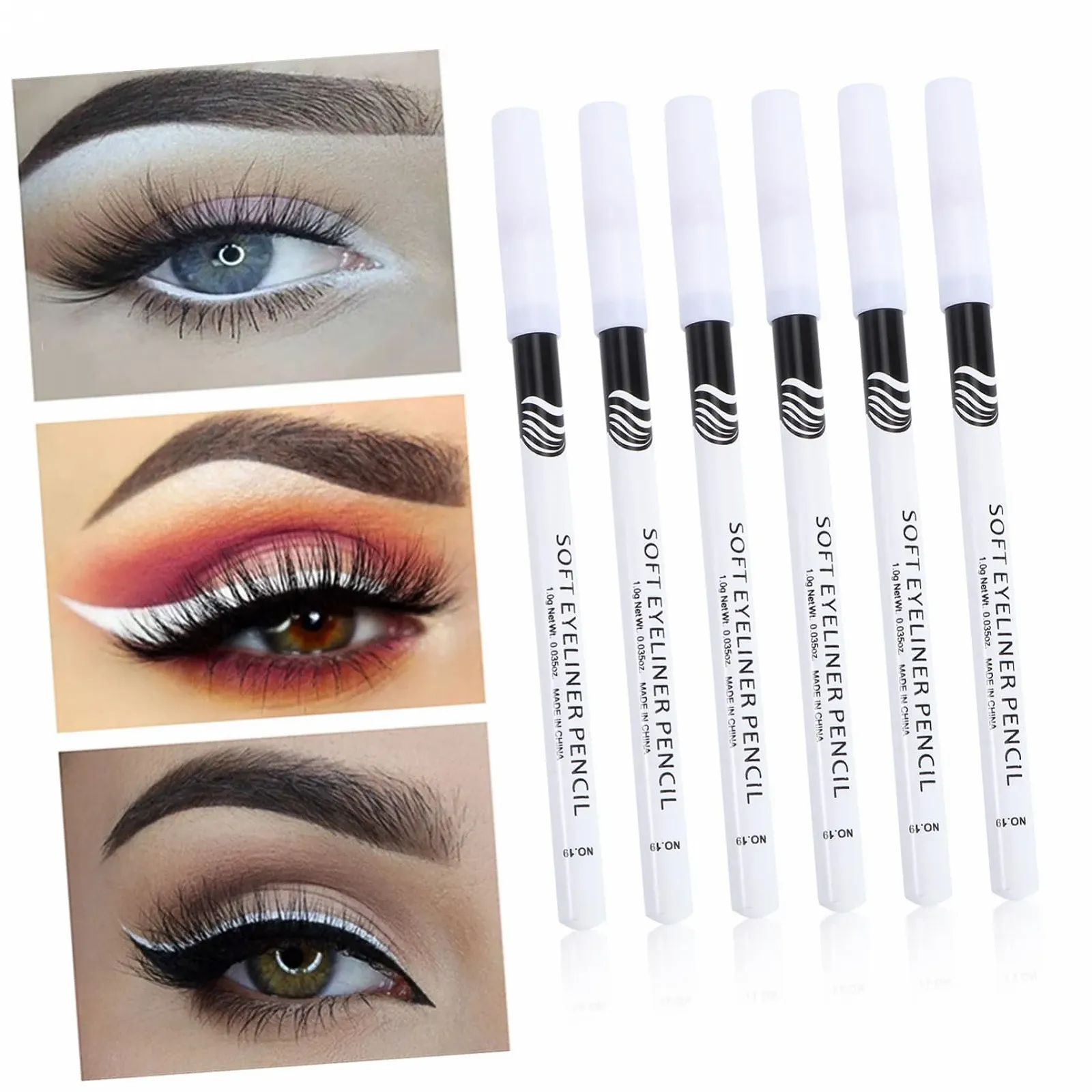 Олівець для очей FRCOLOR білий, фото №7 Олівець для очей FRCOLOR білий, фото №7