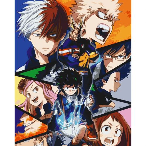 Картина по номерам Аниме Моя геройская академия 40x50 см [tsi236217-TSI], фото №1