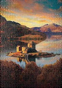 Пазл Ulmer Puzzleschmiede Scotland Eilean Donan Castle 1000 деталей synthetic.ua - Фото 1
