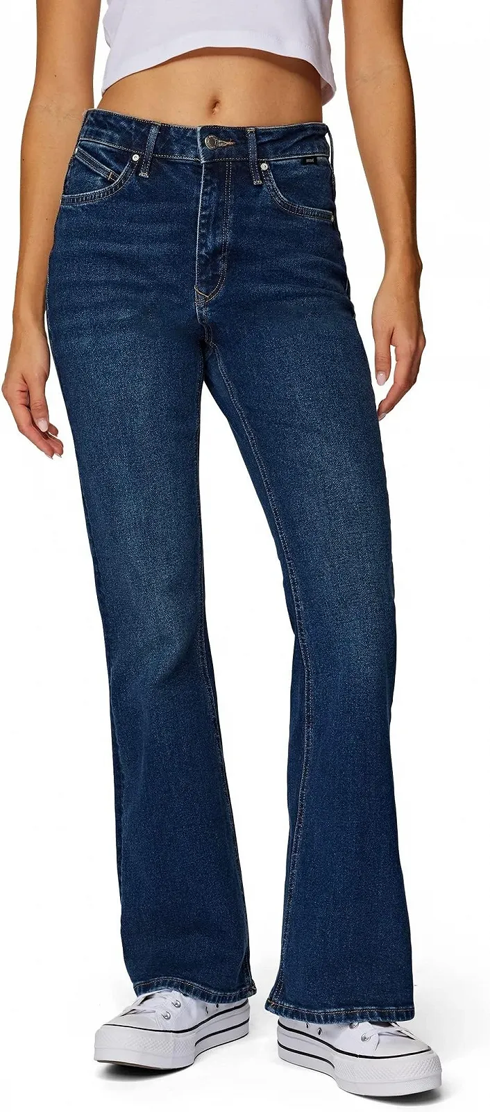 Жіночі джинсові штани MAVI SAMARA Deep Blue Brushed Denim - 31, фото №2