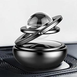 Ароматизатор в автомобиль Левитирующие кольца Галактика от солнечного света MIO 1 сменный картридж Черный 050968 synthetic.ua - Фото 1