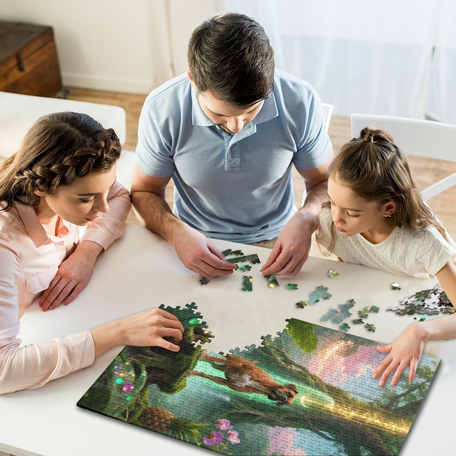 Пазл Boxer Dog Tropical Jungle 1000 деталей 70 x 50 cm, фото №7 Пазл Boxer Dog Tropical Jungle 1000 деталей 70 x 50 cm, фото №7